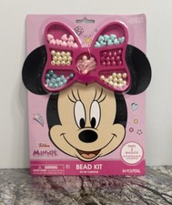 Disney Minnie Mouse Jewelry Activity Set 64 PCS - Makes 2 Strings Bracelets