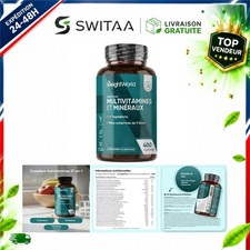 Multivitamines et Minéraux 400 Comprimés Vegan - 27 Nutriments, 1 An, Vitamines