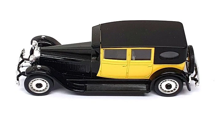 Rio Models 1/43 Scale No. 37 - 1927 Bugatti Royale Mod. 41 - Black/Yellow - Image 4 of 4