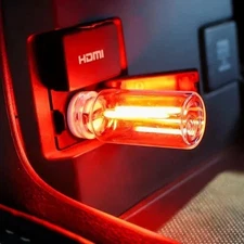 USB Touch Controlled Vehicle Interior Night Lights Retro-Inspired Mood Lamps US