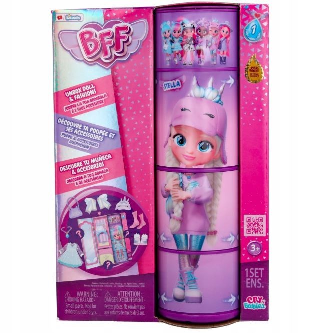8421134904330 Кукла Cry Babies Bff Stella от Тм Toys 7090₽