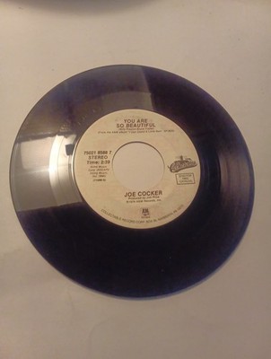 Joe Cocker   You Are So Beautiful / High Time We Went - A&M 8588-S 7'' 45 Single