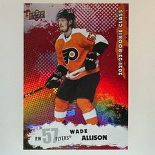 2021 Upper Deck Series 1 2021-22 Rookie Commemorative Class Red Wade Allison