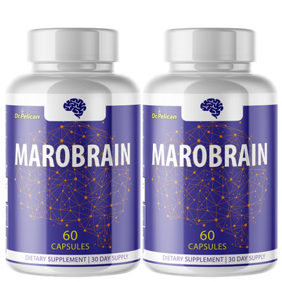 Maro Brain- Nerve Health Support- 2 Bottles- 120 Capsules
