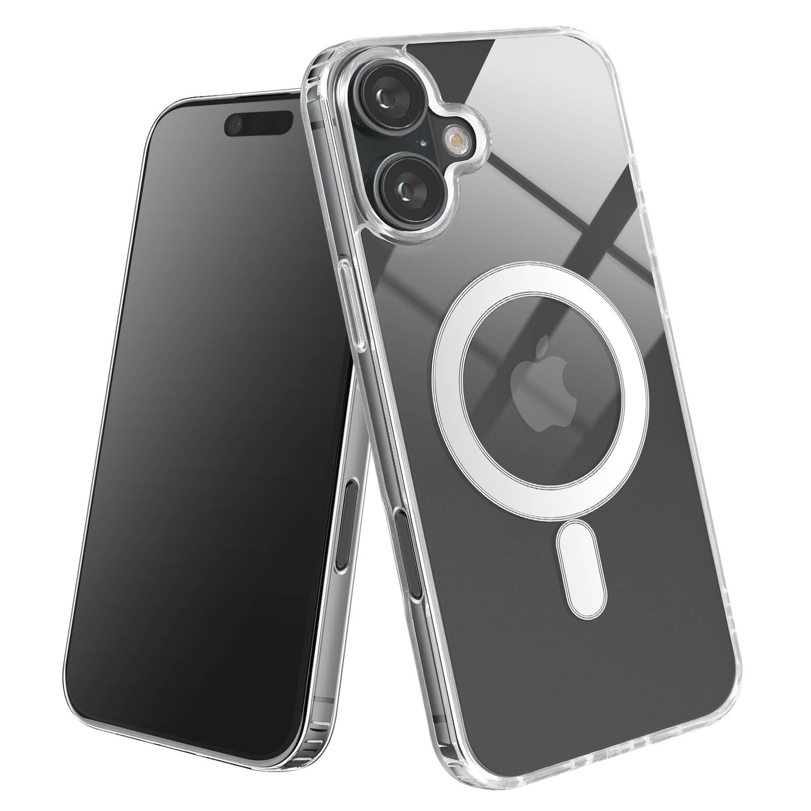 Coque iPhone 16 anti-jaunissement et antichoc pour éviter les fissures