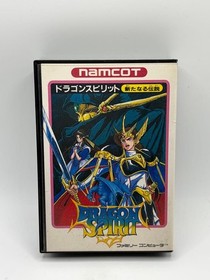Dragon Spirit New Legend Famicom FC CIB w/ Manual Warranty Japan Tested