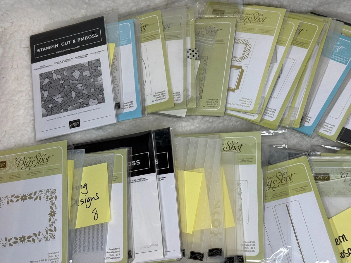 Stampin Up Embossing Folders for sale | eBay