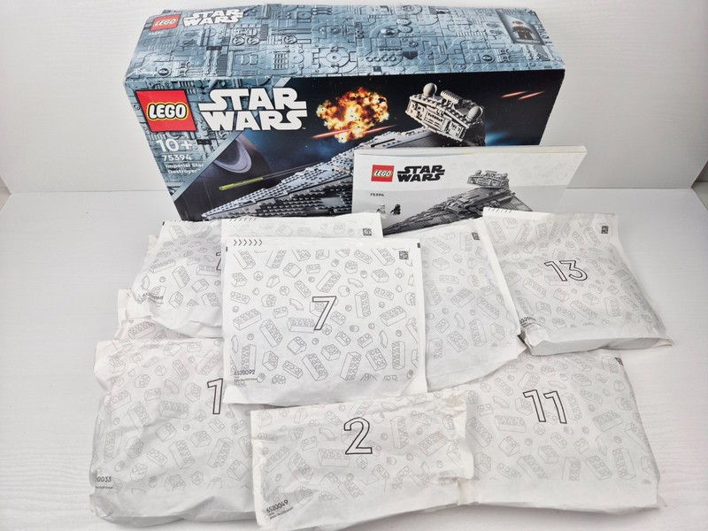Lego Star Wars Imperial Star Destroyer 75394 | NO Minifigures & A Few Pieces