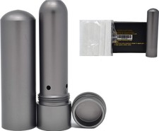 Essential Oil Aluminum Alloy Premium Blank Nasal Inhaler - Refillable Empty