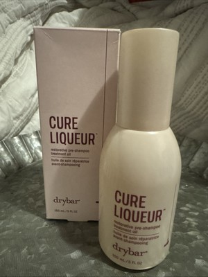Drybar Cure Liqueur Restorative Pre-Shampoo Treatment Oil 5 oz NEW IN BOX