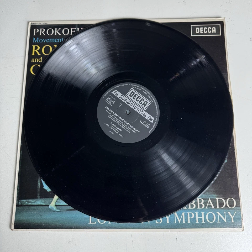 Prokofiev's Movements From Romeo & Juliet And Chout Vinyl LP Decca 1967 SXL6286 - Image 4 of 4