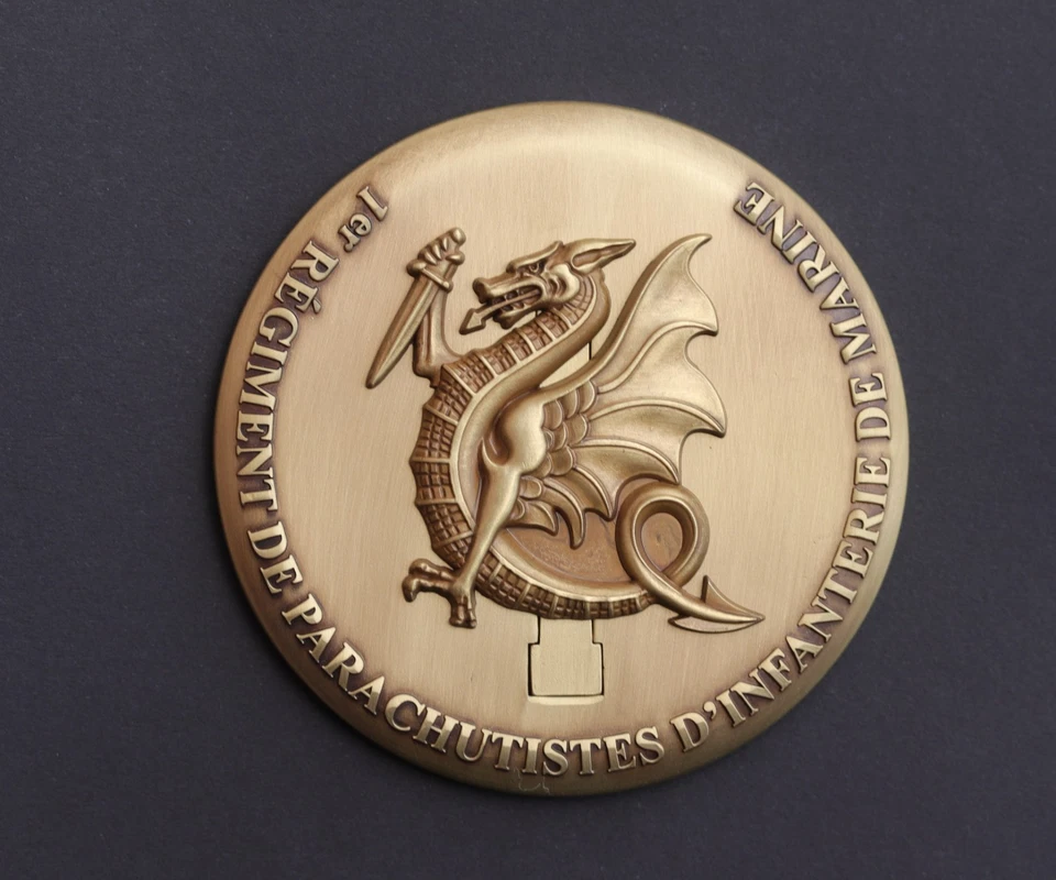Médaille 1er RPIMa forces spéciales COS insigne SAS Bayonne - Photo 2/2