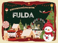Holzschild 30X40 Cm WeihnachtsgrüßE Aus Fulda Weihnachten Fest Deko Geschenk Hol