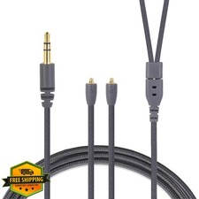 MMCX Earphone Replacement Cable 4 Core Silver Plated 3.5mm 4FT