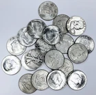 *LOT OF 20 SILVER KENNEDY HALF DOLLARS* NR #G3852