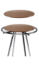 SSWBasics Cherry Wood Topper for Round Clothing Racks (30" Diameter)