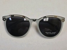 New Draper James DJ7041 416 Milky Blue/Grey 55-18-135 Sunglasses