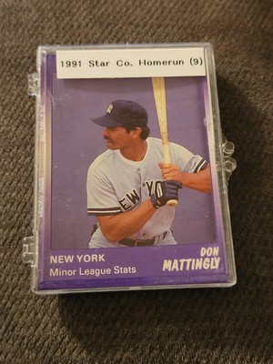 1991 Star Company Don Mattingly HOME RUN Complete Set #468/1500 in Original Case