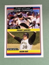 Freddy Sanchez Jason Bay TL 2006 Topps Updates & Highlights Pirates #UH300 DD686