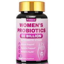 Probiotics for Women 50 Billion CFU 16 Probiotic Strains with Prebiotics for pH