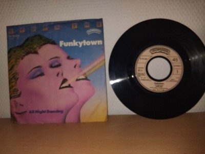 LIPPS INC - FUNKYTOWN  / ALL NIGHT DANCING     7'' Single