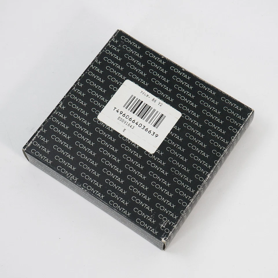 [NEW] CONTAX YELLOW Y48 Y2 Filter 86mm MULTI COTAED GENUINE w/original case - Image 4 of 4