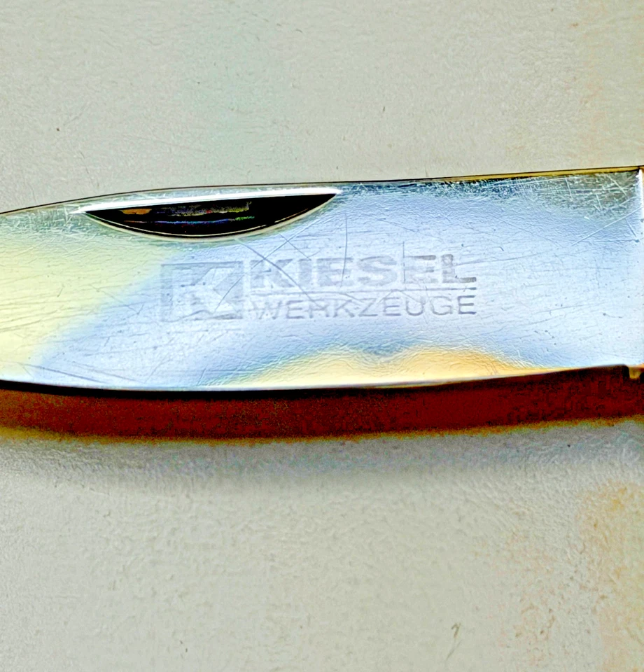 RARO -- HERRAMIENTAS DE GUIJARROS 4.4" Long BARLOW con MANGOS DE MADERA -- HECHO EN ALEMANIA Foto 4 de 4