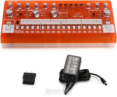 Behringer RD-6-TG Analog Drum Machine - Orange Translucent | eBay
