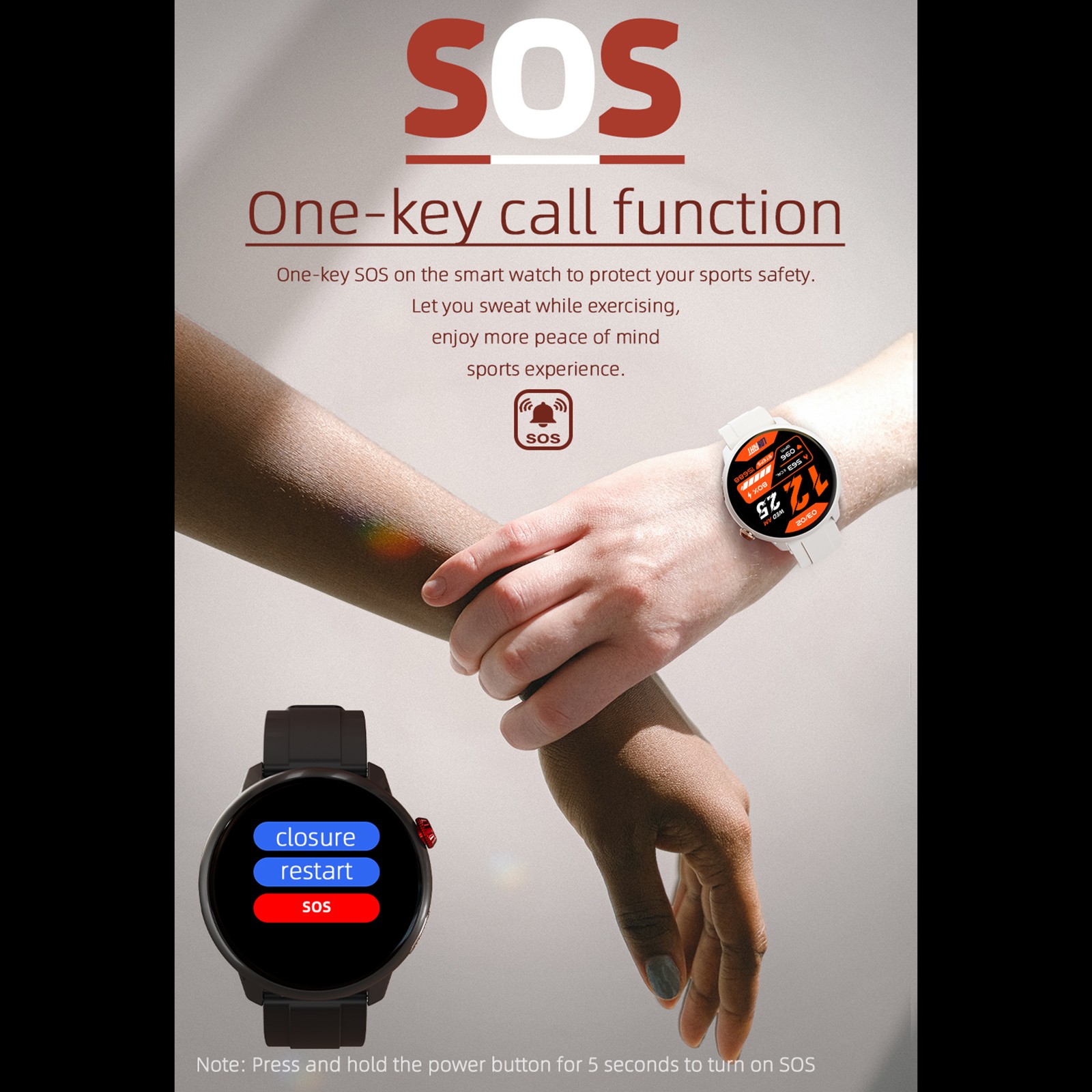 LOKMAT Foreign Trade SKY GT Student Phone Smart Watch SIM Card 4G Full SMSL