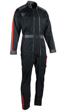 FACOM Combinaison de travail double zip SHIP - Noir/Gris XL - 5