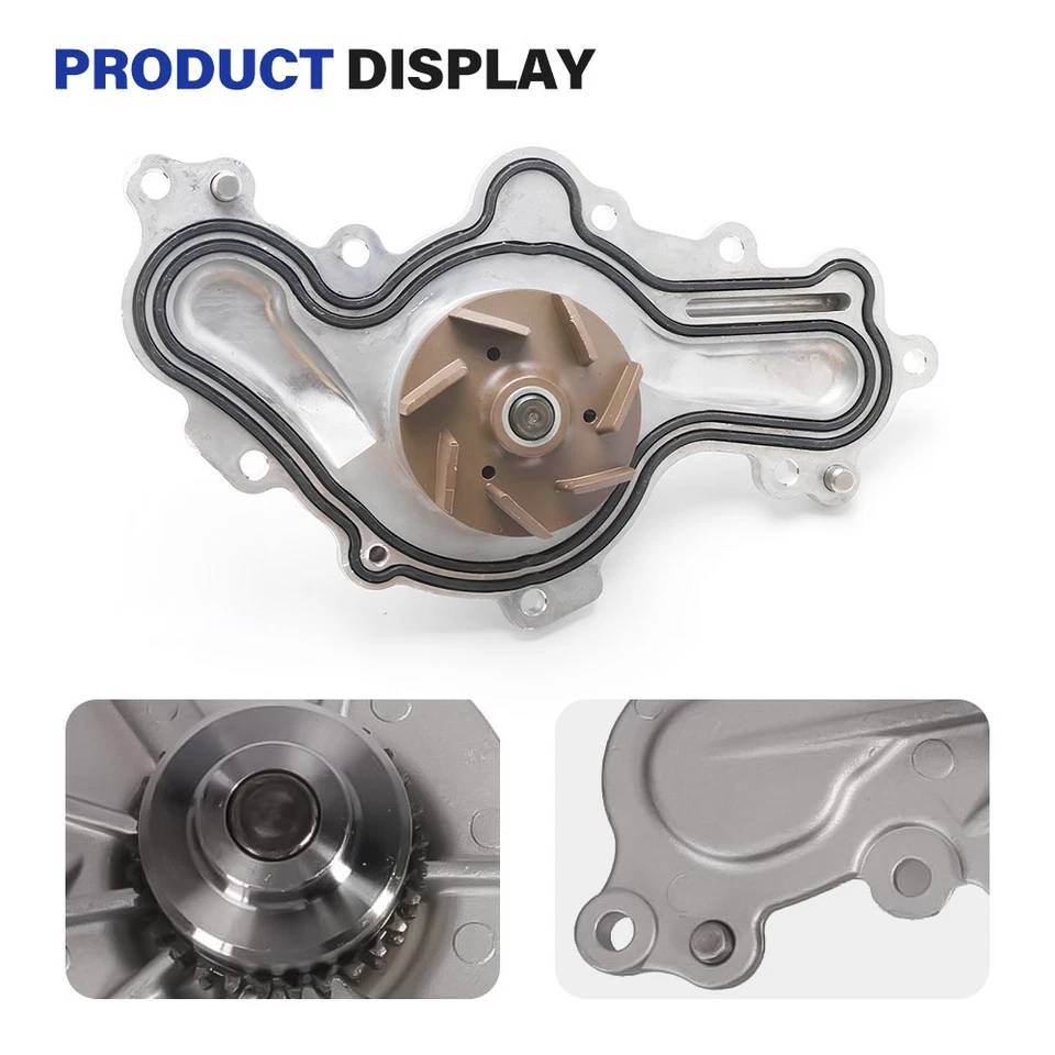 Bomba de agua del motor para Ford Edge Taurus Turbo Lincoln MKX MKT 2007-2010 AW6023 Foto 4 de 4