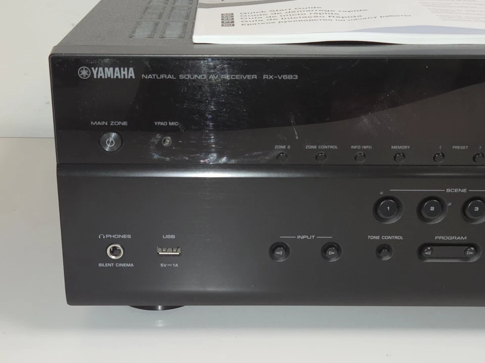 Yamaha RX-V683 7.2 AV-Receiver, Atmos / WLAN / USB, inkl. BDA, 2 Jahre Garantie - Bild 2 von 4