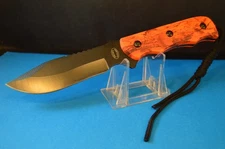 FROST  - BLACK Fixed Blade  FIGHTING - CAMPING KNIFE  cool knives BRAND NEW CAMO