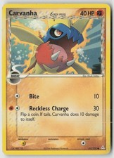CARVANHA Δ 61/110 COMMON HOLON PHANTOMS POKEMON HP KOUKI SAITOU on eBay