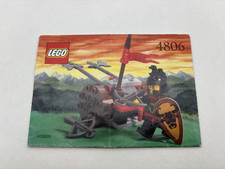 LEGO ® Bauanleitung System Ritter Castle 4806 Instruction ungelocht 297