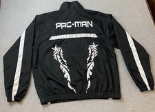 Vintage Nike Manny Pacquiao PAC-MAN Warmup Boxing Jacket Black Mens Large