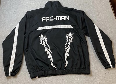 Vintage Nike Manny Pacquiao PAC-MAN Warmup Boxing Jacket Black Mens Large
