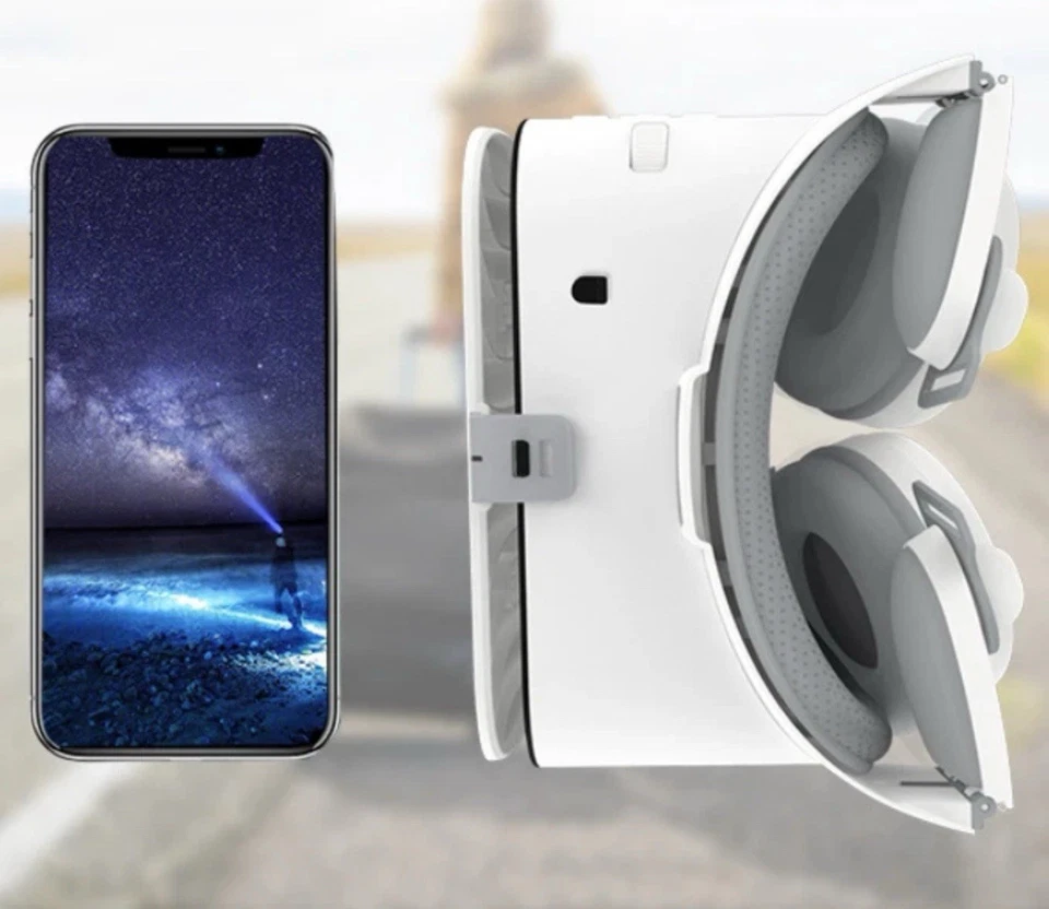 Auriculares de realidad virtual BOBO Z6 VR Bluetooth | Gafas 3D VR | Inalámbricos V Foto 4 de 4