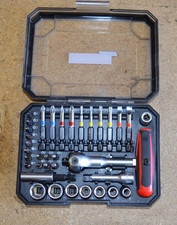 Powerfix Profi Rachet Driver, Socket and Bit Set