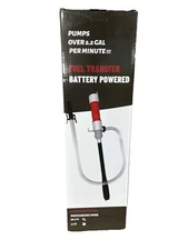 2.2 G/M Liquid Transfer Siphon Pump Battery Powered Gas Oil Water Fish Tank 35”