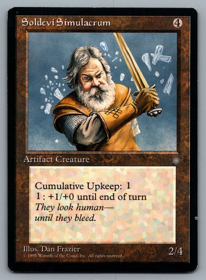 Soldevi Simulacrum # Ice Age Magic: The Gathering MTG - NM