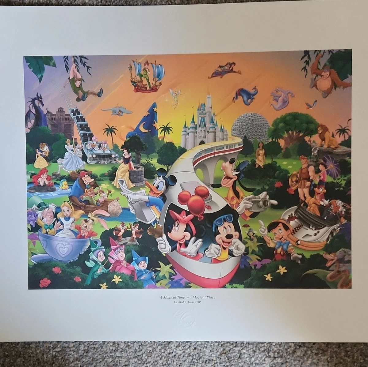 Mickey Mouse Art In Disney Posters, Prints & Lithos (1968-Now) for