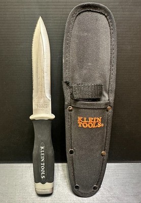 Klein Tools DK06 Knife, Serrated SS Bladed Duct Knife for Flexible Duct