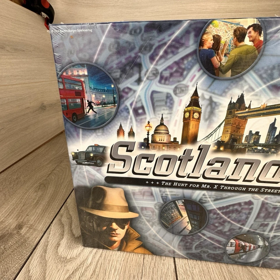 Scotland Yard The Hunt For Mr X Board Game - Ravensburger - Brand New & Sealed - Image 2 of 4