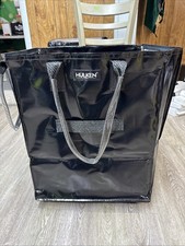 HULKEN Original Rolling Tote Bag Large Black