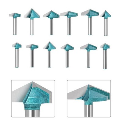 High Performance 6mm V Router Bit for Laminate MDF and Veneered Plywoods