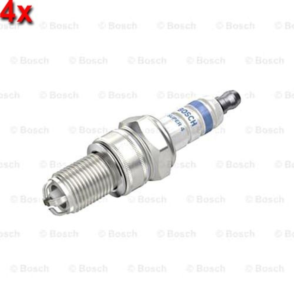 BOSCH 4x Spark Plug For AUDI AUSTIN AUTOBIANCHI CHEVROLET DODGE 62-18 0242232804