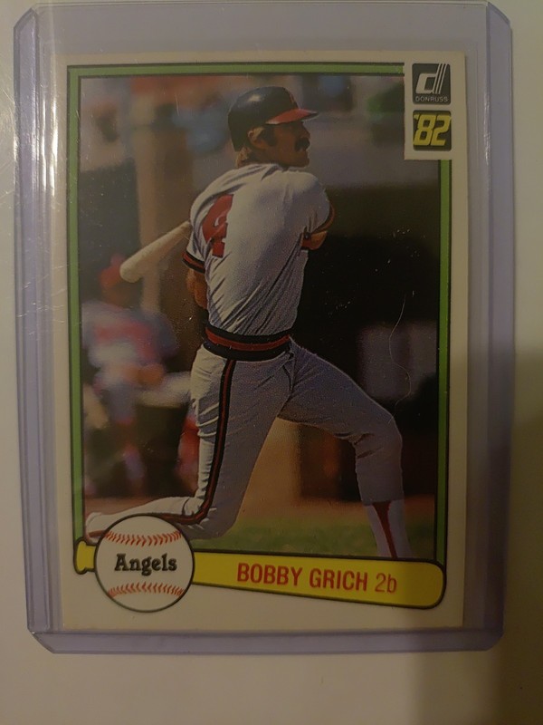 1982 Donruss - Bobby Grich #90