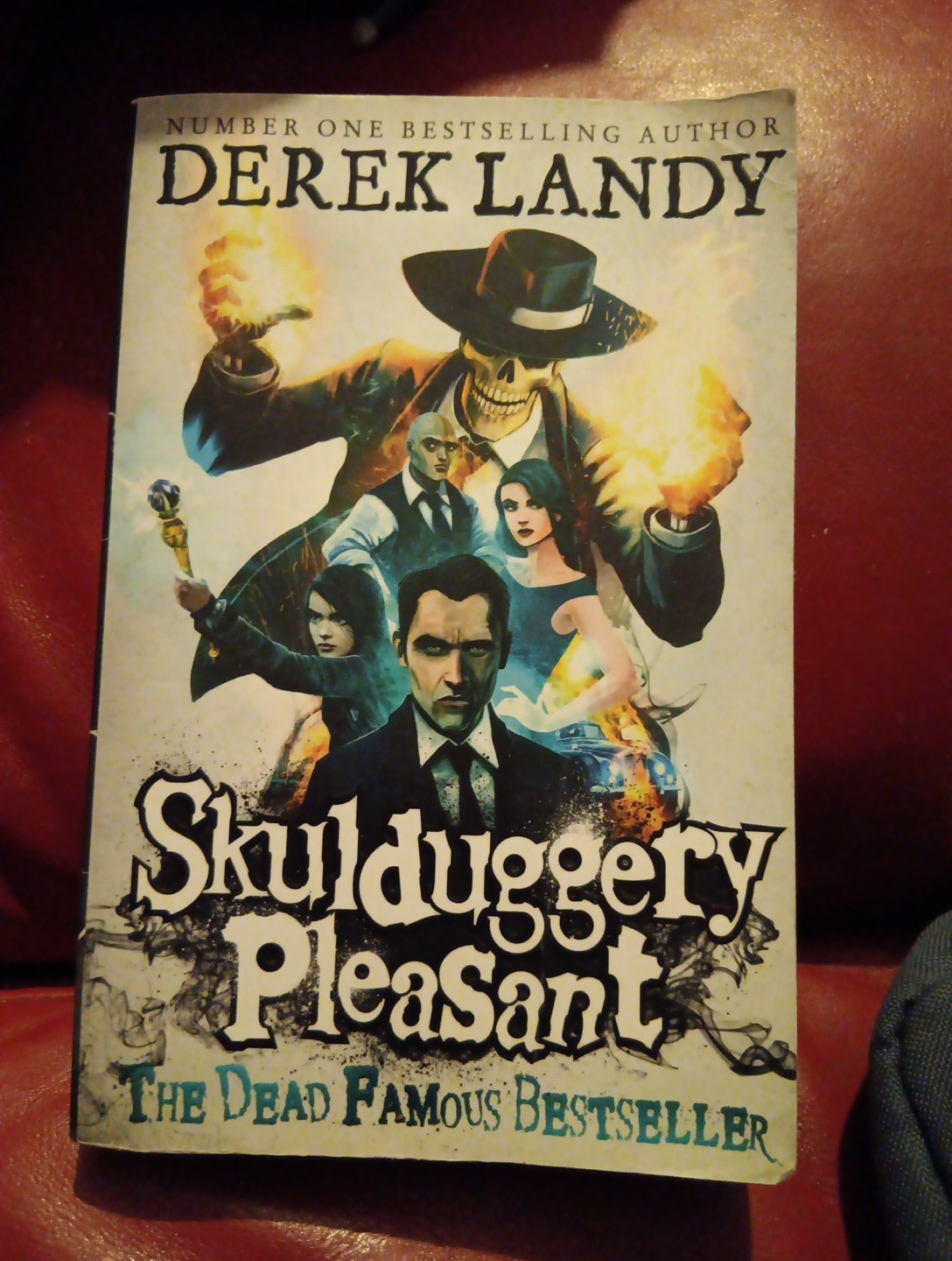 Skulduggery Pleasant by Derek Landy (Paperback) Novel Book
