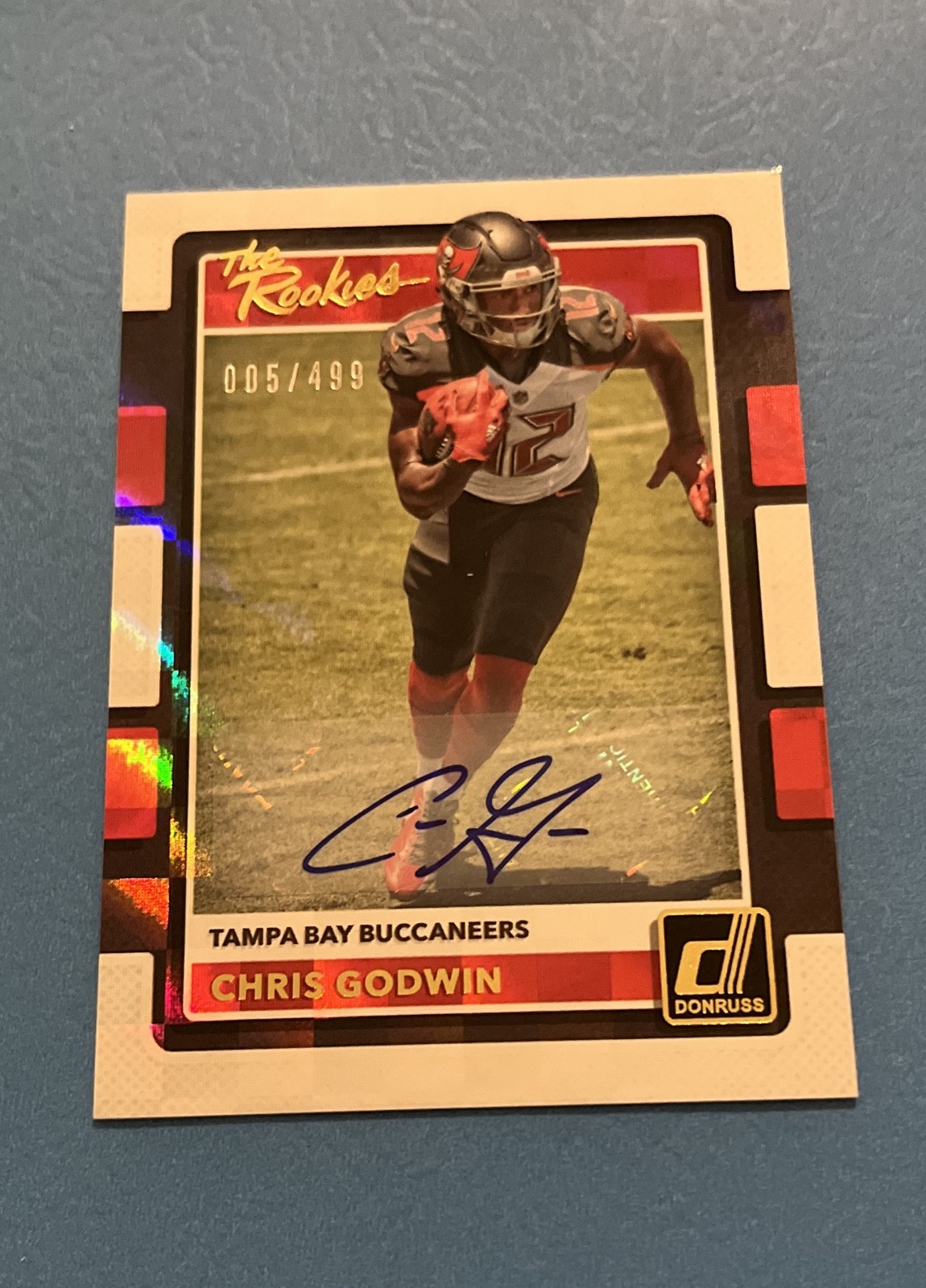 Chris Godwin Panini Donruss the Rookies #22 Autograph